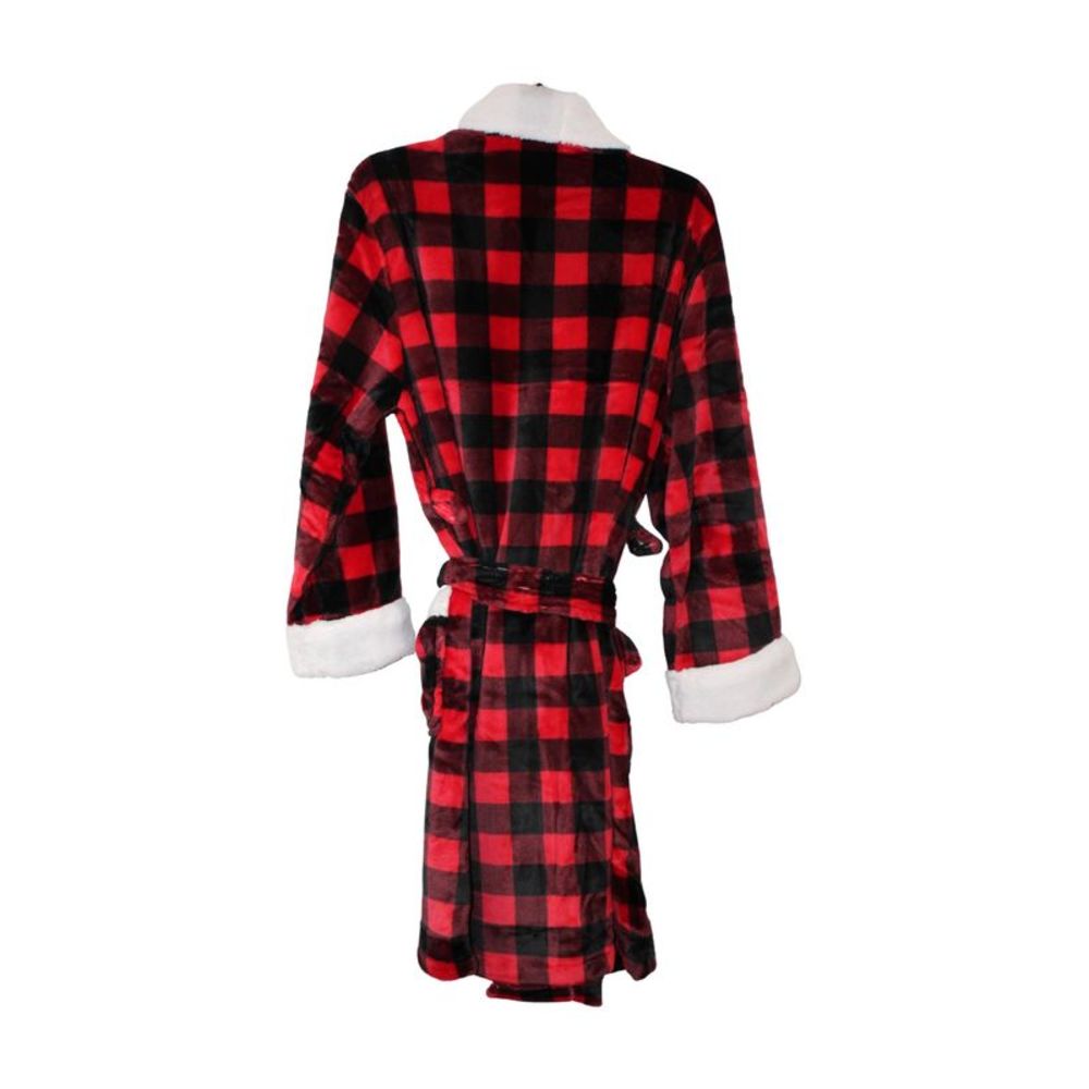 Martha Stewart Collection Plush Holiday Bath, Red, Size Unisex-OS fits most